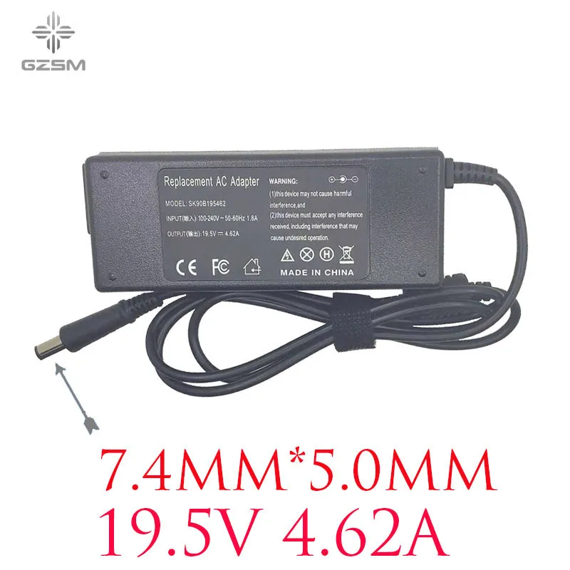 HSW Ac Мощность адаптер для ноутбука Dell Inspiron N5030 N5110 N7010 1440 PP41L PP42L E1501 1720 19,5 V 4.62A подзарядка для Dell Latitude E6410