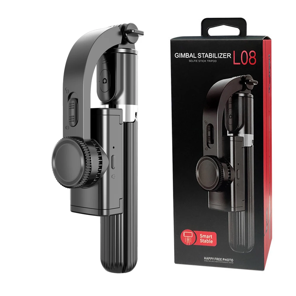 

Selfie Stick Video Stabilizer for Smartphone Auto Balance 360 Rotation Wireless Selfie Stick Tripod for Youtuber Tiktok Vlog