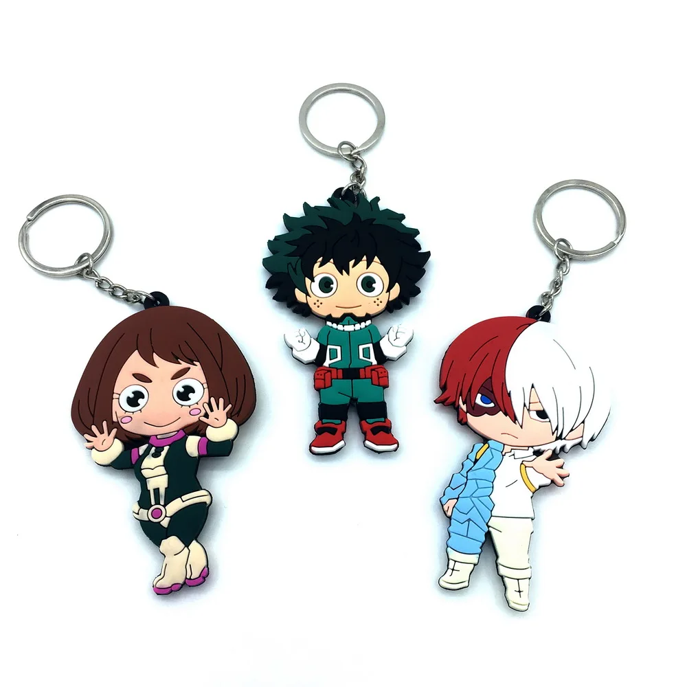 Горячие мой герой академические брелки двусторонний брелок косплей кулон