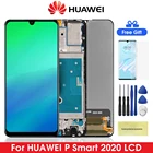 Сенсорный экран 6,21 дюйма для Huawei P Smart 2020, ЖК-дисплей, сенсорный экран, дигитайзер с рамкой в сборе для Huawei PSmart 2020, ЖК-дисплей