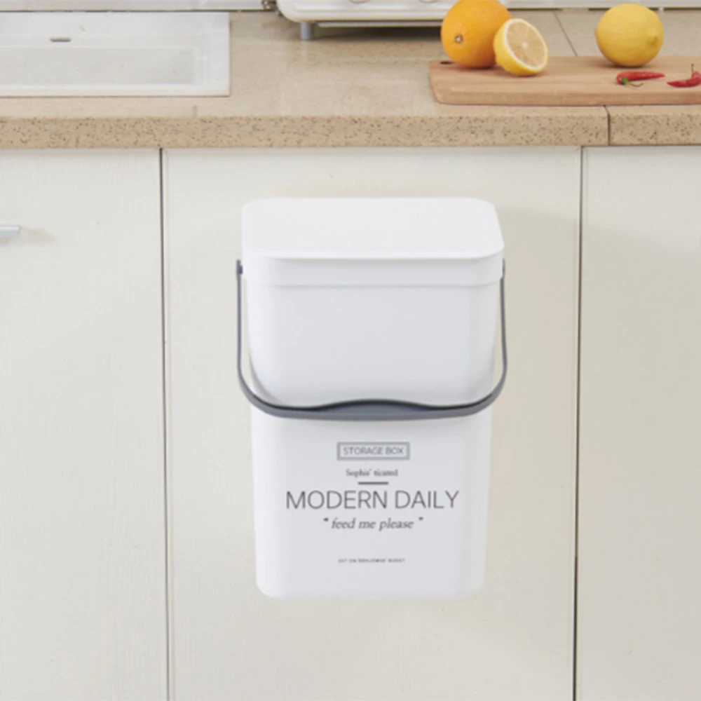 Органайзер для хранения кухонной ванной комнаты мусорное ведро кухни настенное