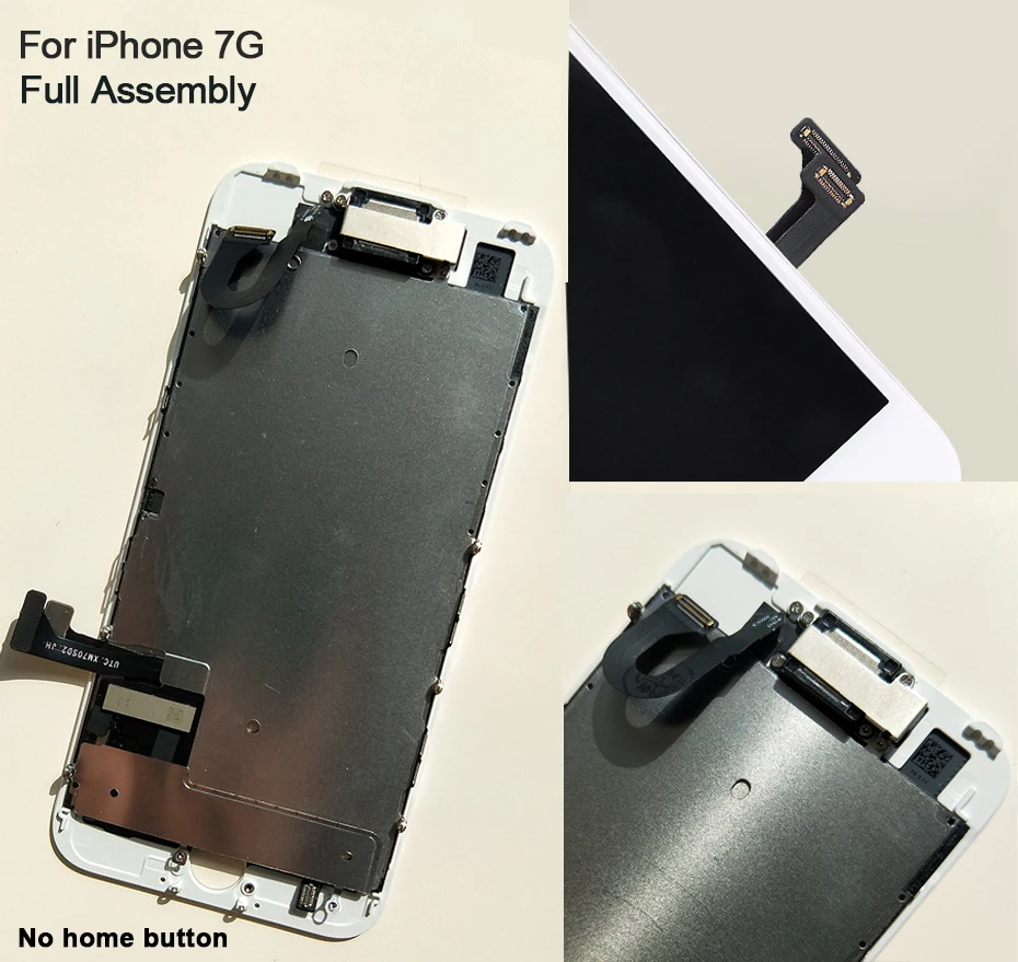 Завершенный ЖК-дисплей для iPhone 7 7 Plus 8 8 Plus Превосходное качество ЖК-экран сборка Замена с фронтальной камерой+ динамик+ подарок