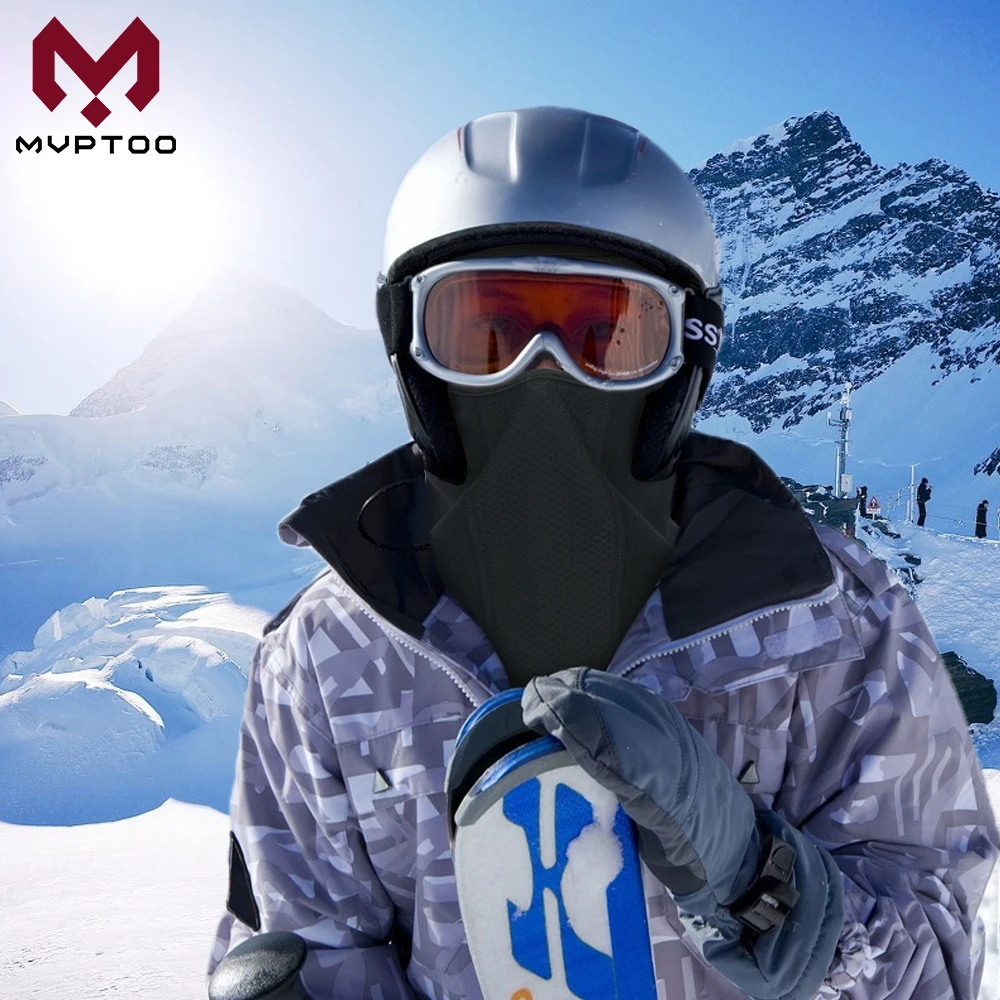 Полярная Балаклава из флиса для холодной погоды зимняя теплая мотоциклетная