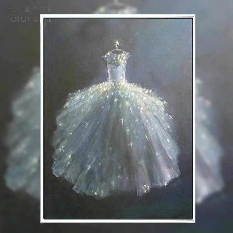 Старая улица дом скрученный холст Смола круглая вышивка алмазная живопись и Diy