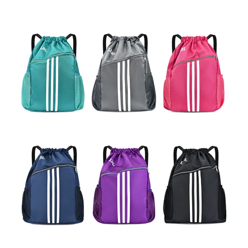 Women's Gym Handbag Fashion Men's Large Travel Duffel Shoulder Bolsas Weekend Drawstring  Fitness Basketball Sports Backpack