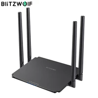 blitzwolf bw net1 dual band wireless router 1200mbps 512mb superior chip wireless wifi signal booster repeater networking router