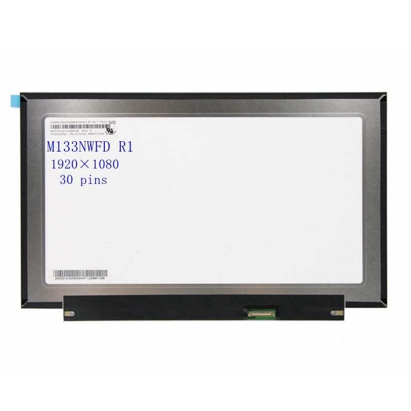 

M133NWFD R1 FHD IPS матрица 30 контактов 13,3 "дюймовый M133NWFD-R1 ЖК-дисплей Экран дисплей