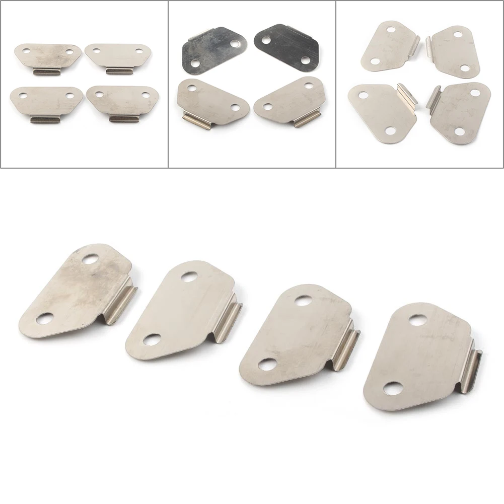 4 шт./компл. износостойкие накладки на сиденье мотоцикла Strike Plates 90962-93 для Harley Davidson