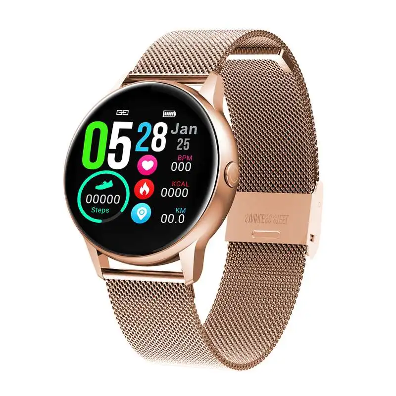 

SAILWIND DT88 Smart Watch Round Touch Screen Smartwatch Heart Rate Intelligent Fitness Tracker Sports Fashion Watch Men Women
