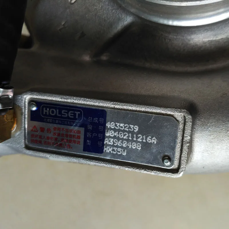 Фабричная розетка Turbo 4035239 A3960408 HX35W HOLSET оригинальный турбонагнетатель для Cummins Wingle