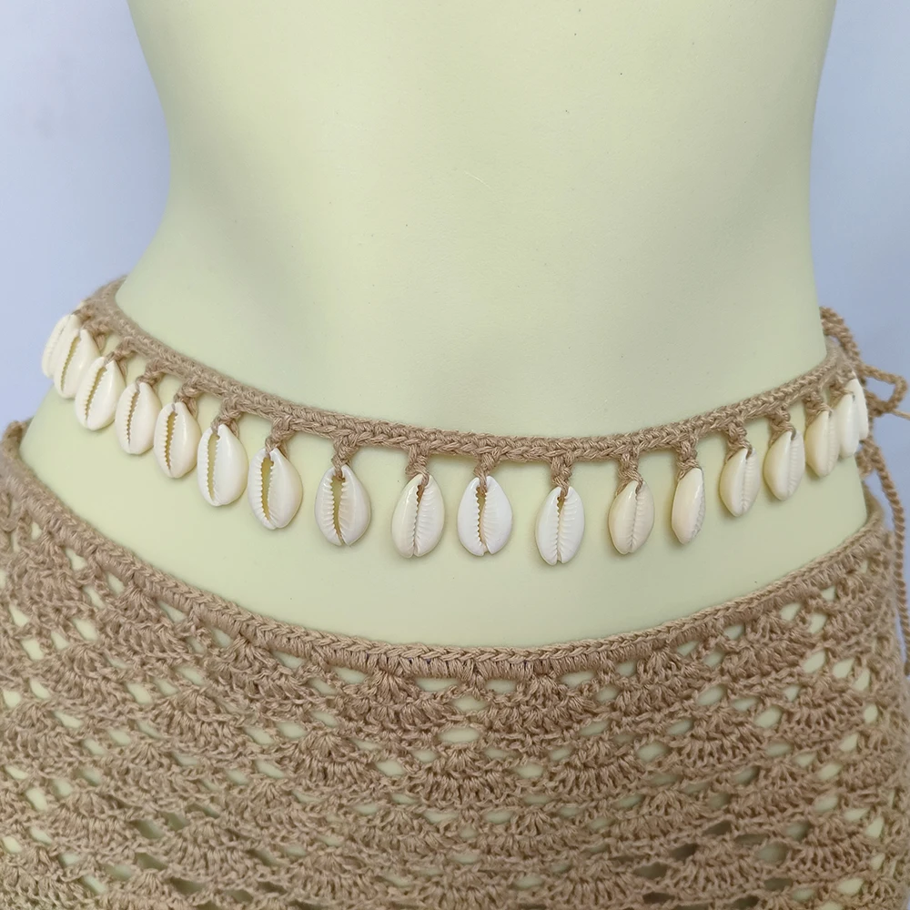 Купите 2 и получите скидку 20% богемные поясные цепочки из ракушек ювелирные