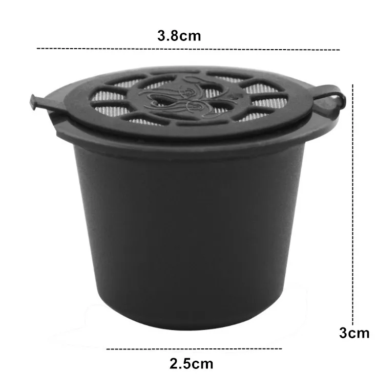 

Rotatable 360 Degree Coffee Capsule Holder Electroplating Reusable Capsule Box Coffee Display Stand