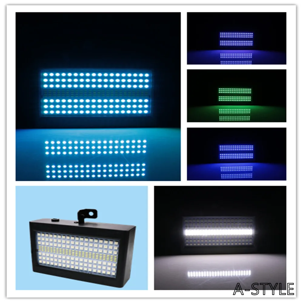 

2021 New Upgrade 204 Dual-Color Strobe LED Lights, Voice-Activated Self-propelled KTV Colorful Family Jumping Party Lights, Chri