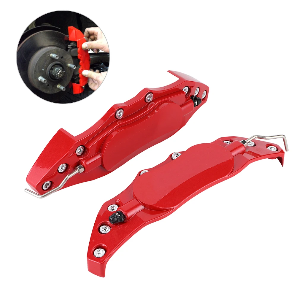 

2Pcs Brake Caliper Cover Car Universal Disc Brake Caliper Fake Covers Left Right Accessories Refit For Brembo Style Dropshipping