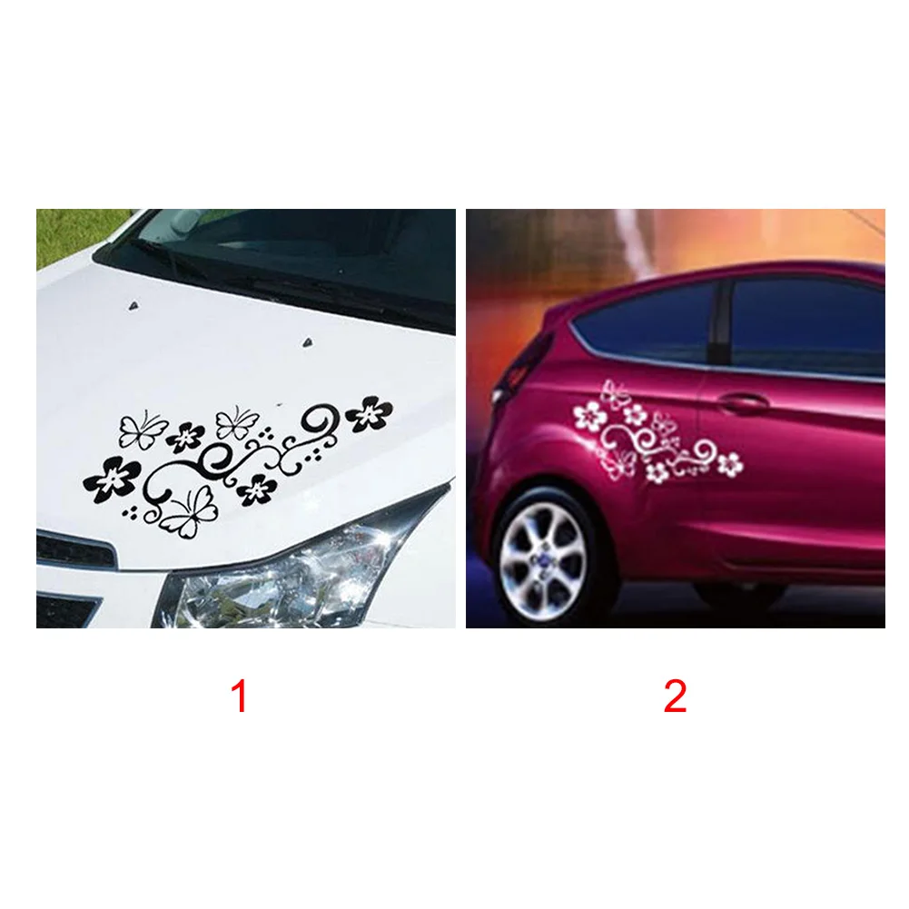 2 шт. Стайлинг Модный цветочный узор грузовик универсальная отделка DIY