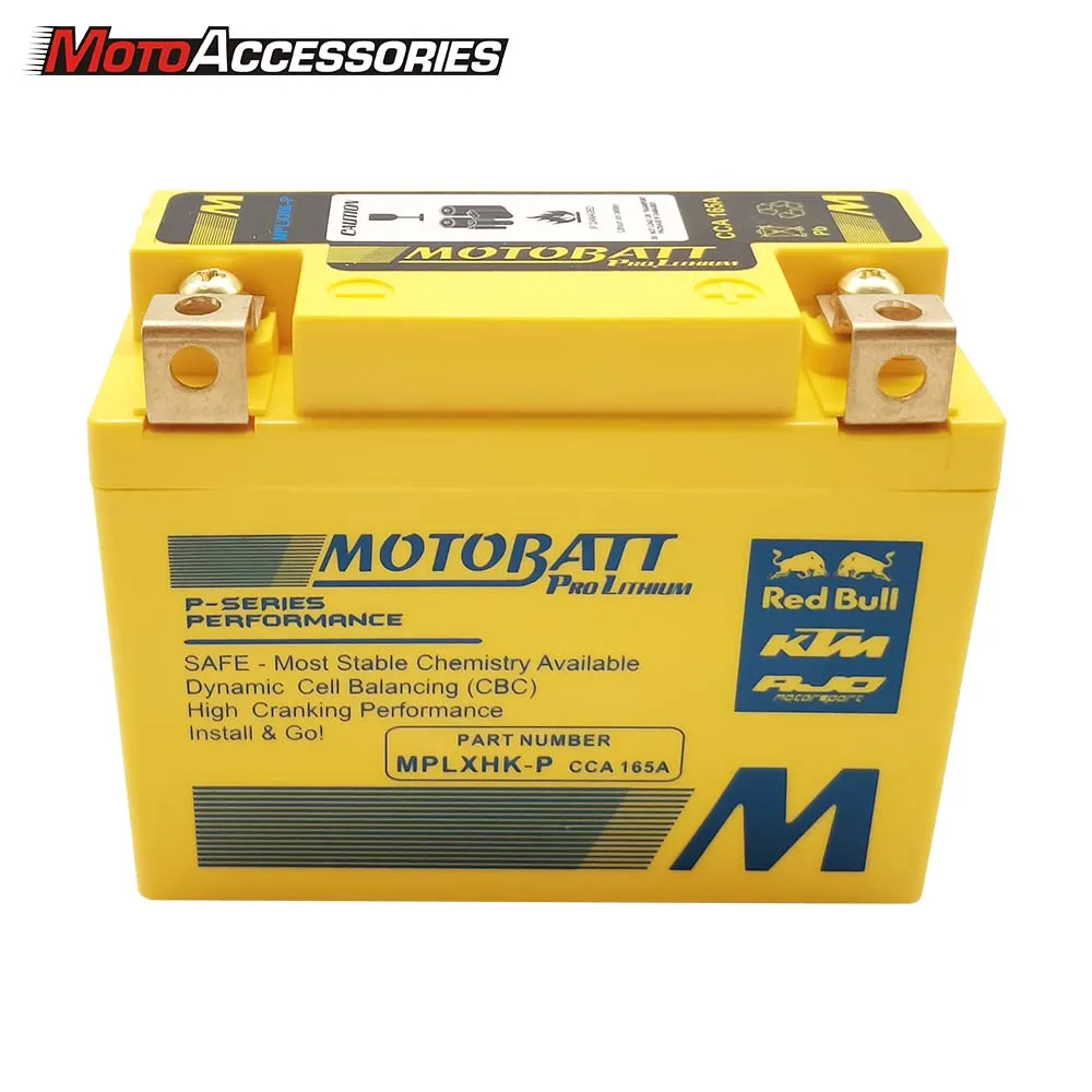 Новый литий-ионный LifePo4 аккумулятор Motobatt Pro для мотоциклов YAMAHA YZ250F KAWASAKI KX450F HONDA