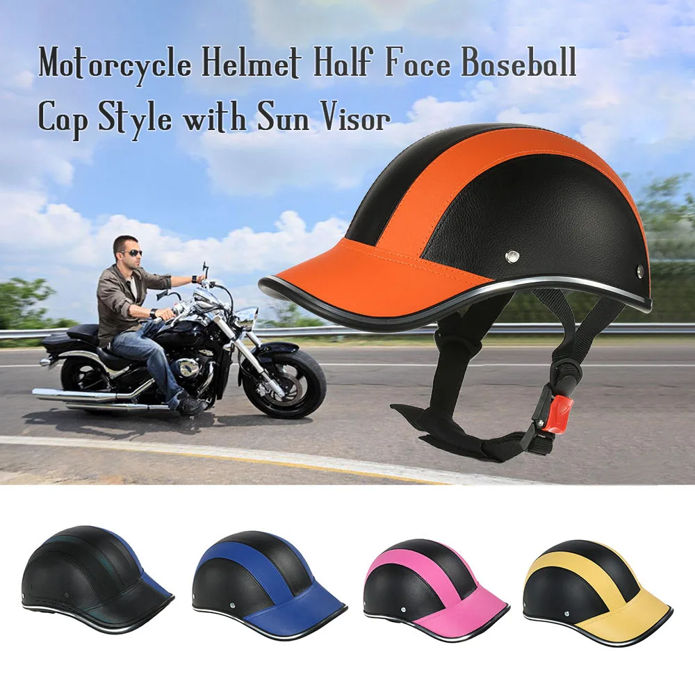

Мотоциклетный велосипедный полушлем, шлем для велосипеда, велосипедный шлем, защитный корпус из АБС кожи бейсбольная Кепка Gorras De Beisbol