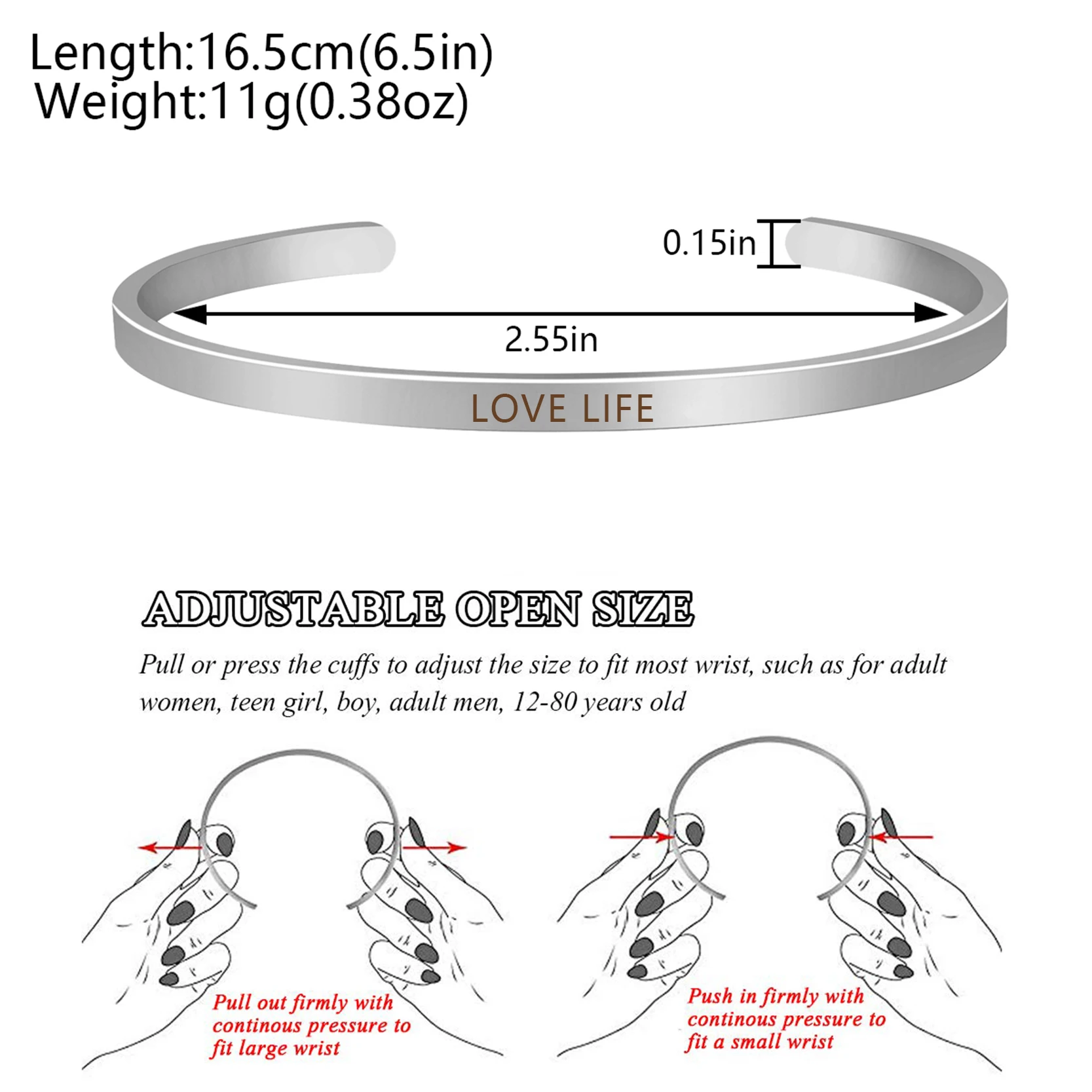 Наслаждайтесь путешествием креативные письма гравировка детский подарок на