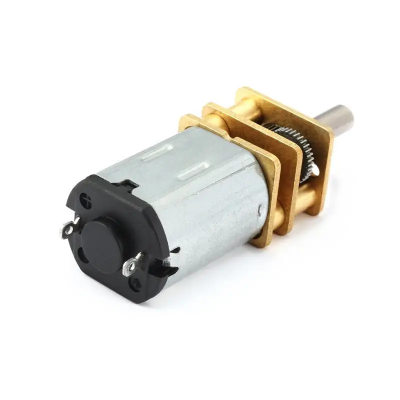 DC 12V 100RPM микро для снижения скорости двигателя мини коробка передач мотор с 2