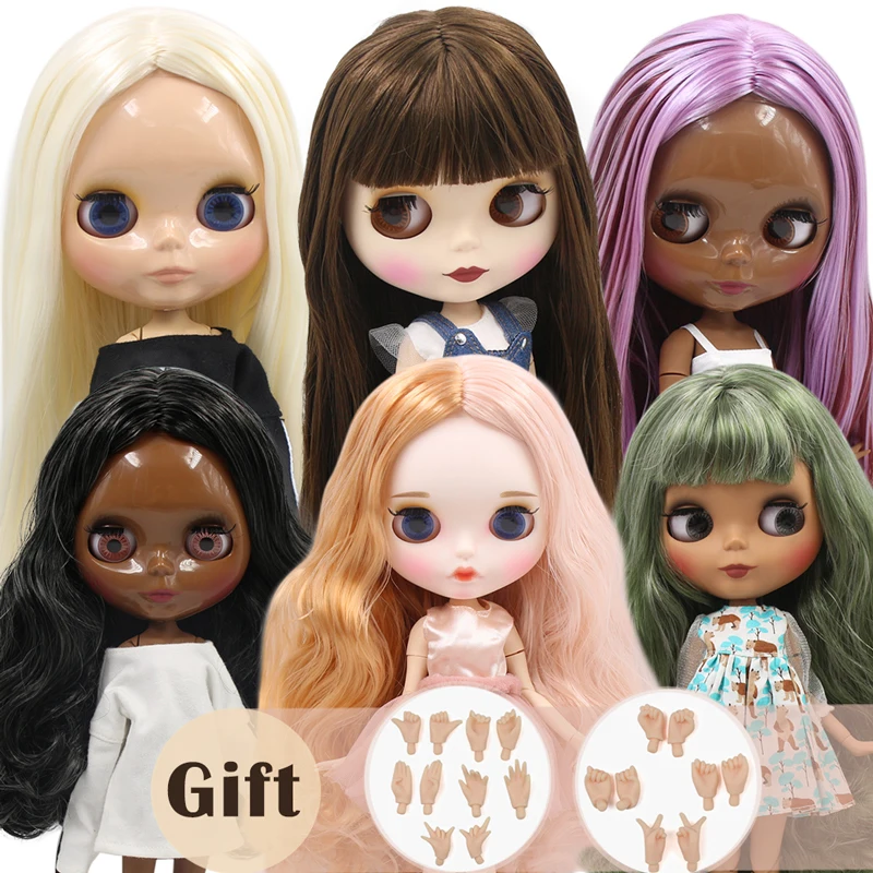 Ледяная Blyth фабрика кукла подходит для одевания самостоятельно DIY Изменить игрушка BJD Специальная цена