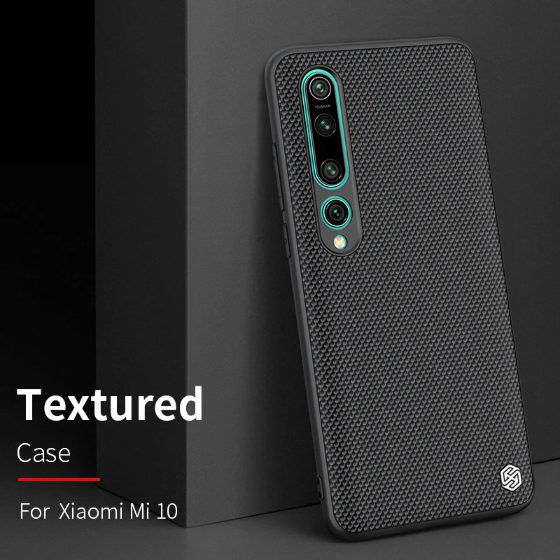 

case for xiaomi mi 9 /mi9 Explore xiaomi mi 10 mi10 Pro cover case NILLKIN Textured Nylon fiber case back cover durable non-slip