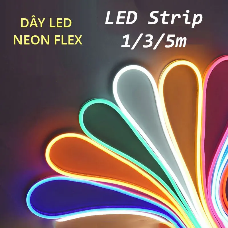 

1/3/5M EL Wire Led Strip Neon LED Car Interior Lighting Atmosphere Light for DIY Flexible AUTO Lamp Waterproof Party Decoration