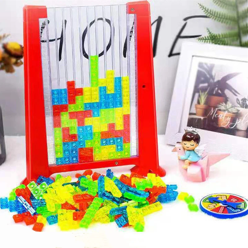 Креативные трехмерные настольные 3D Строительные блоки тетрис для детей | Игрушки