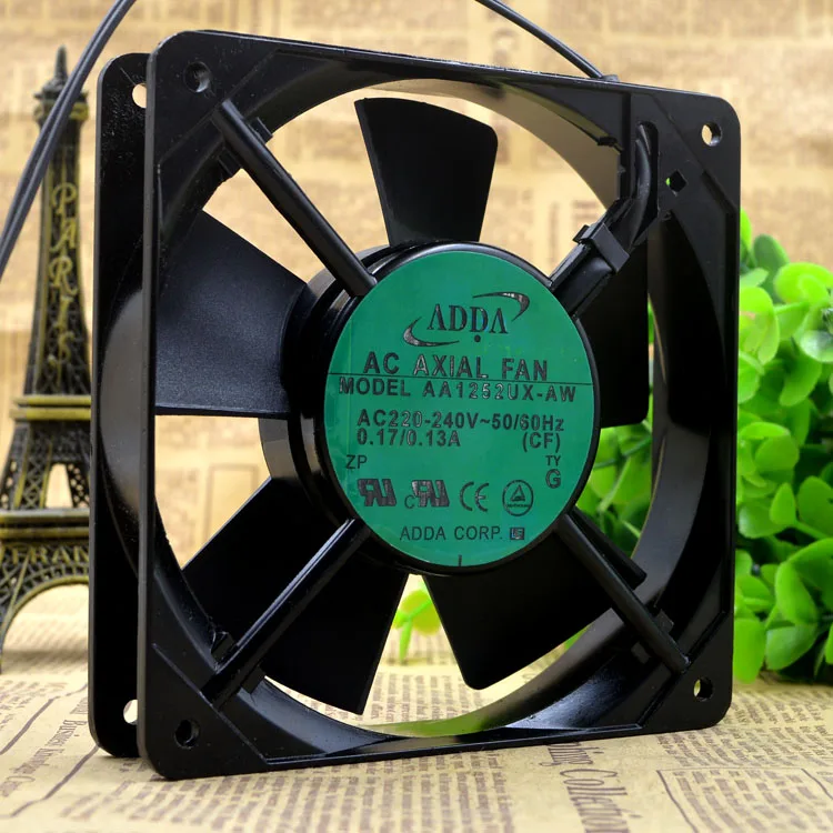 

New original AA1252UX-AW 220V 12CM 12025 0.17A axial cooling fan