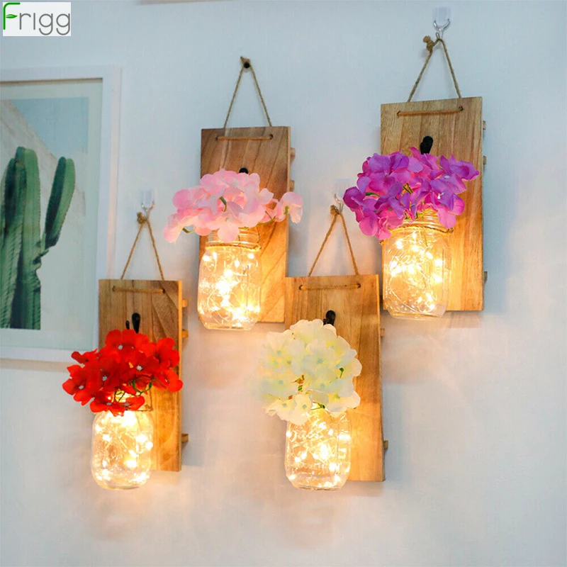 Солнечная стеклянная бутылка светодиодный светильник гирлянда деревенский