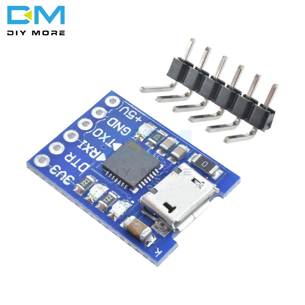 Модуль платы CJMCU CP2102 MICRO USB в UART TTL последовательный преобразователь с 6 контактами