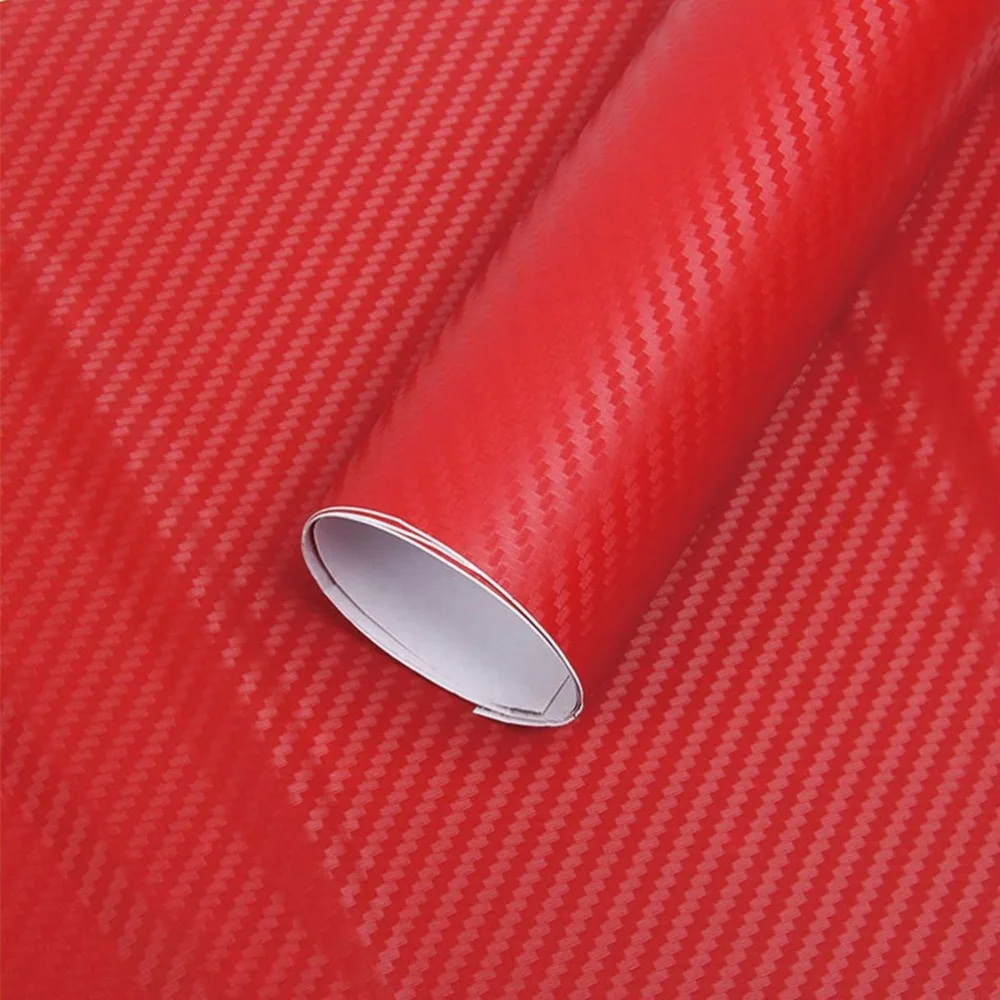 Hot 1.27mx30cm Carbon Fiber Vinyl Car Wrap Sheet Bubble Free Roll Film 3D Stickers Decals Styling Accessories Sale | Автомобили и