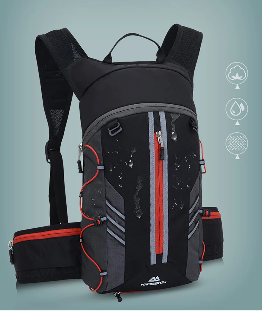 NEWBOLER велосипедная сумка 10L, рюкзак для велоспорта, дышащий сверхлегкий горный велосипед, водонепроницаемая сумка для альпинизма, Пешие прогулки гидратация, водонепроницаемый рюкзак