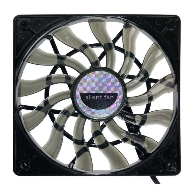 

High Speeed CPU Radiator Universal Computer CPU Heat Sink Silent Chassis Cooling Fan 800-1600RPM 12V 4 Pin 120mm PWM Fan