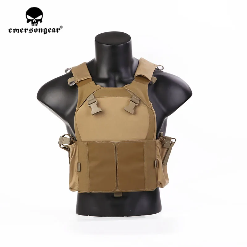KH Emerson gear Emerson LV-MBAV шт., тактический жилет, легкий, CS Wargame, военная, тренировочная, защитная Экипировка, бронежилет - Цвет: KH