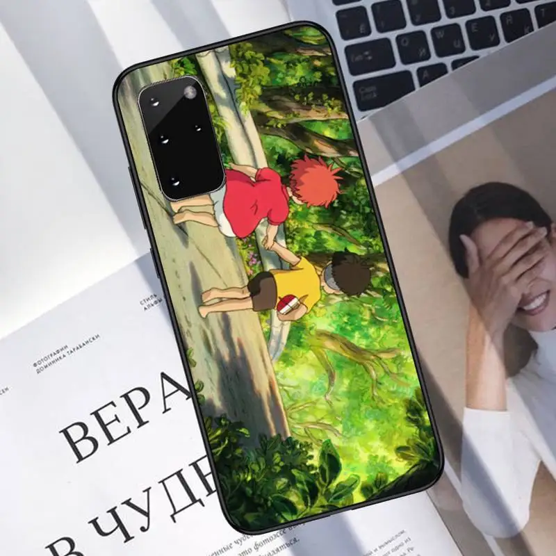 

Ponyo on the Cliff Phone Case For Samsung galaxy S 7 8 9 10 20 edge A 6 10 20 30 50 51 70 note 10 plus