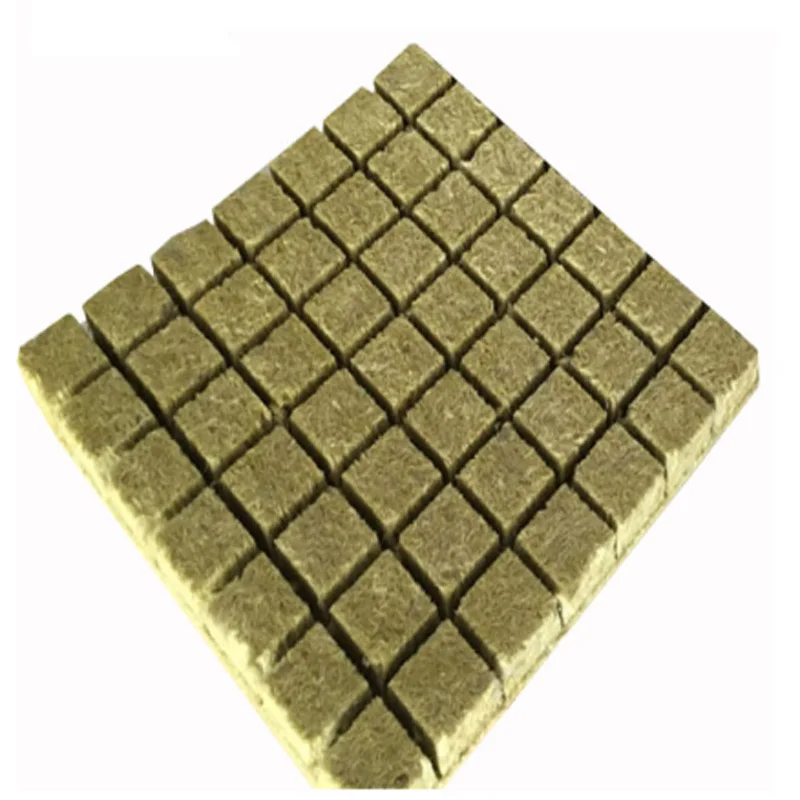 Цвет: желтый 100 кубов Grodan Rockwool листовой блок размножения клонирования семян поднятие гидропоники - Цвет: Цвет: желтый