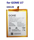 3100mAh11.935Wh GM12B Сменный аккумулятор для смартфона GOME U7 встроенный литий-ионный полимерный