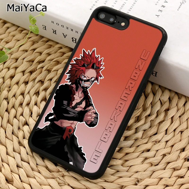 MaiYaCa Kirishima Eijiro My Hero академический чехол для телефона iPhone X XR XS 11 12 Pro MAX 5 6 S 7 8 Plus Samsung S6