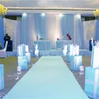 Ковер Напольный белый, 1 м X 10 м, для свадьбы, банкета, фильмов, фестиваля, вечерних торжеств, наград, мероприятий