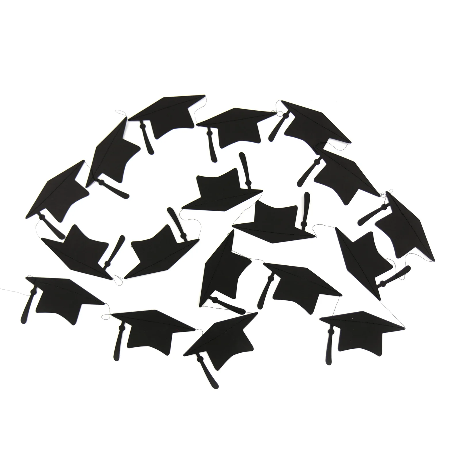 18 шт./компл. подвесной флаг в форме шляпы для мальчишника с магнитными точками