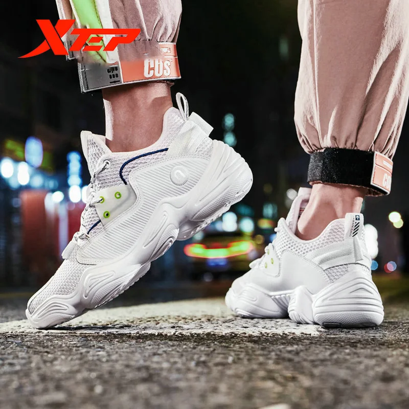Мужские кроссовки Xtep повседневные модные весна громоздкий кроссовок бесплатная