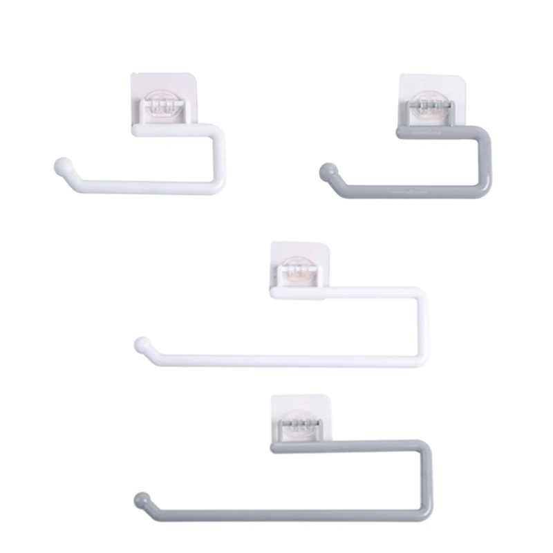 

Kitchen Paper Roll Holder Towel Hanger Rack Bar Cabinet Rag Hanging Holder Bathroom Organizer Shelf Toilet Paper Holders