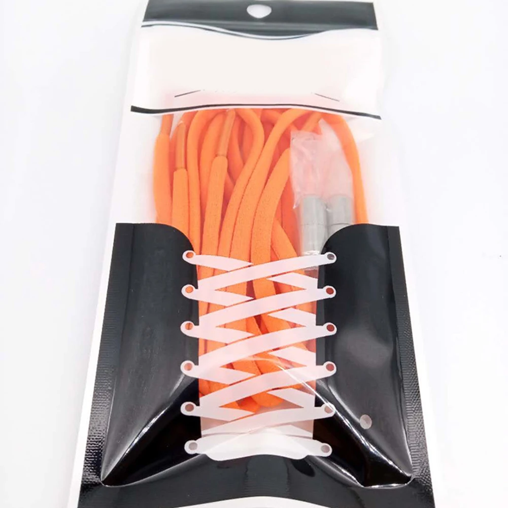 

1Pair No Tie Shoelaces Round Elastic Shoe Laces For Kids And Adult Sneakers Shoelace Quick Lazy Laces 24 Color Shoestrings