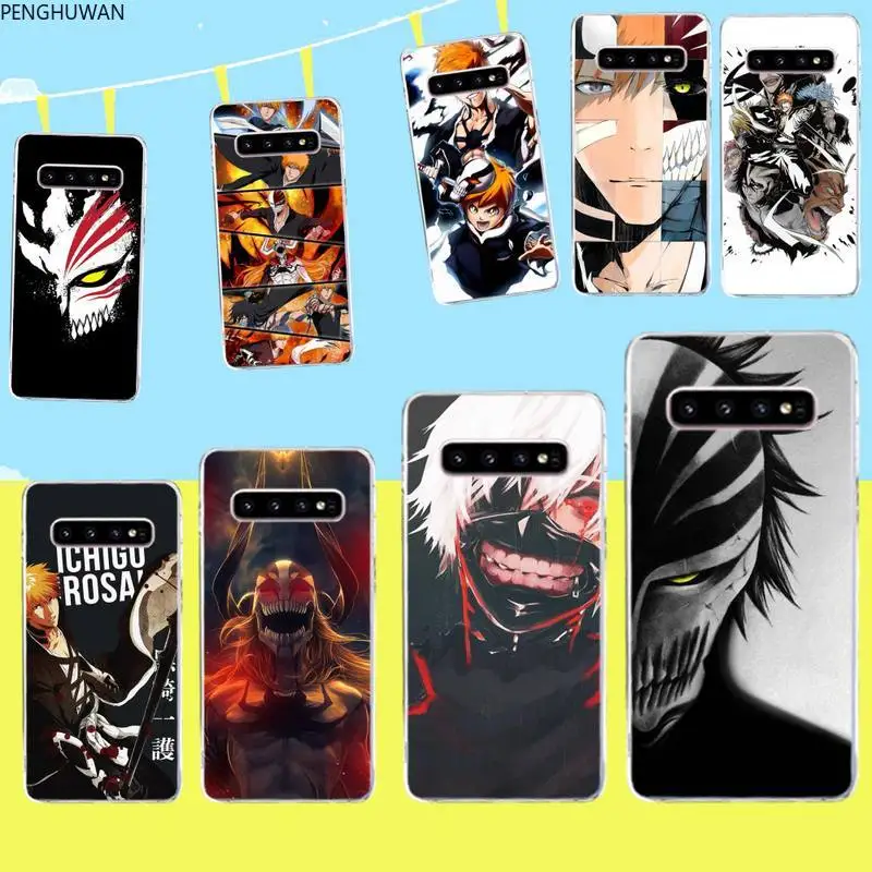 Отбеливатель Ichigo Kurosaki рукава Kuchiki DIY Роскошный чехол для телефона Samsung S9 plus S5 S6 S7 edge