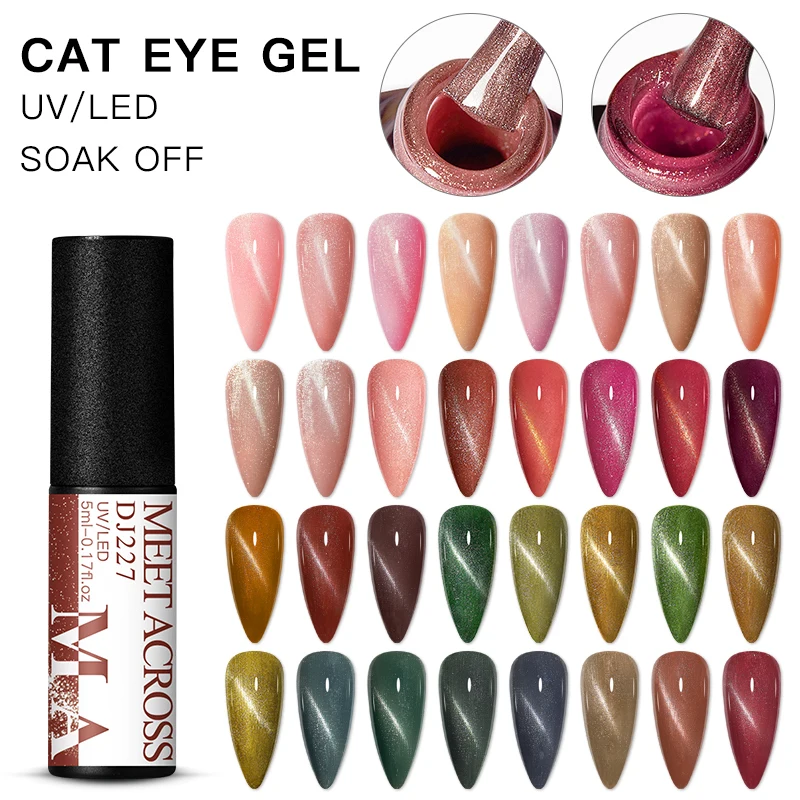 

Magnet Nail Gel Polish 5D Cat Eye Effect UV Gel Nail polish Chameleon Magnetic Gel Varnishes Manicure Soak Off Enamel UV Polish