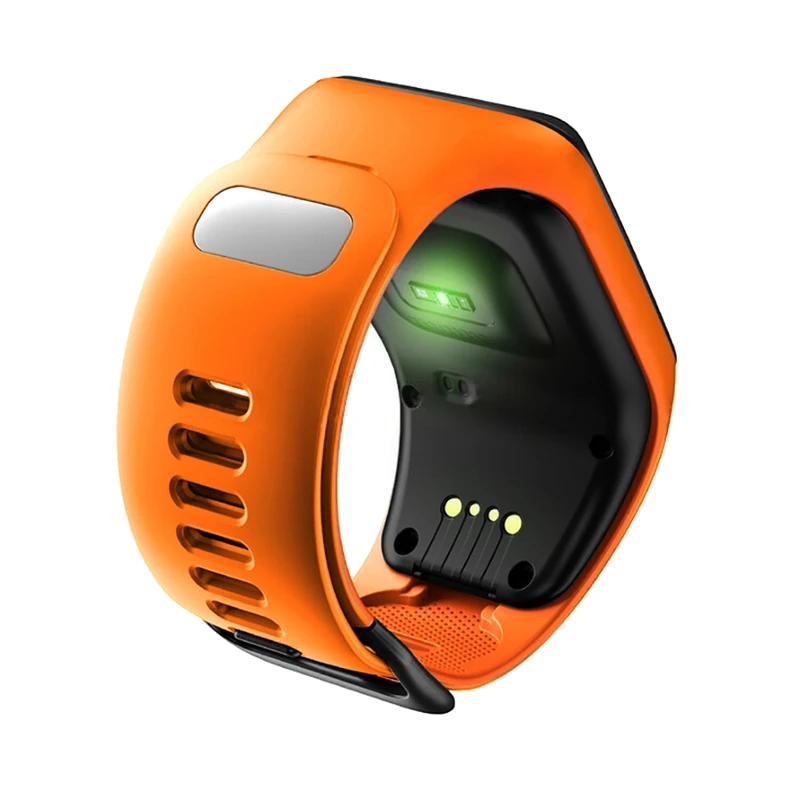 Ремешок на запястье для TomTom 2 3 Runner Spark музыка замена Браслет мягкий браслет для часов силиконовый ремень часы Браслет аксессуар