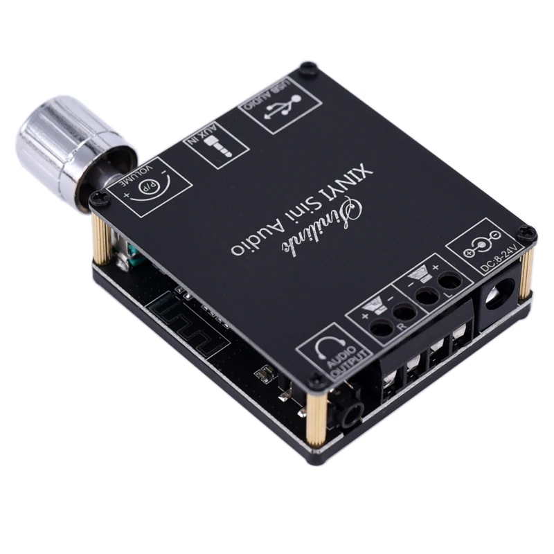 Audio Speakers DIY Bluetooth 5.0 High Power Digital Amplifier Stereo Board AMP Amplificador AUX 3.5mm USB sound card | Электроника