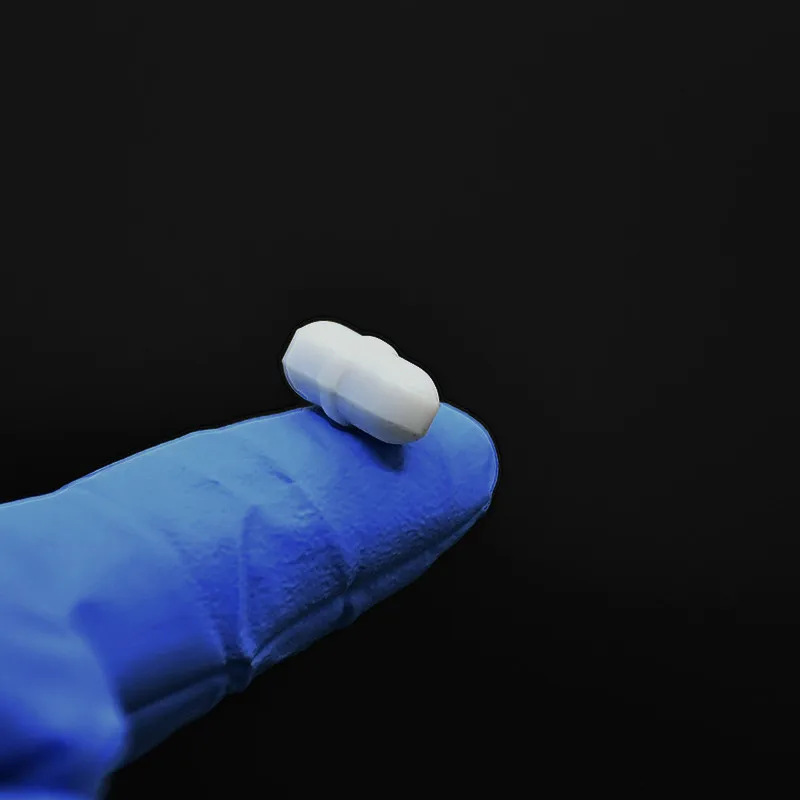 Stirrer Bars PTFE Magnetic Stir Mixer B-type Stirring Bar 4.5*10mm Lab Spin Spinner Rotor Cylinder Section 5 / PK | Канцтовары для