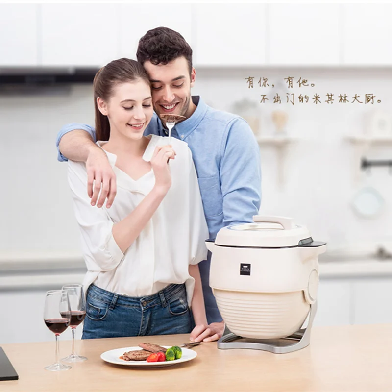 New 220V Automatic Cooking Machine Intelligent Robot Household Pot Cooker | Бытовая техника