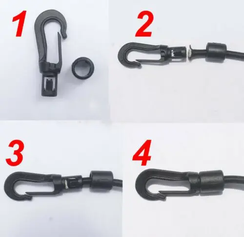 20x8 мм амортизирующий крючок для шнура пружинного самоустанавливающийся - купить